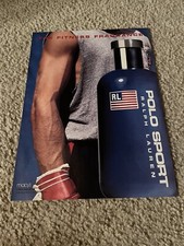 Vintage 1996 POLO SPORT RALPH LAUREN FITNESS FRAGRÂNCIA IMPRESSÃO ANÚNCIO DÉCADA DE 1990 comprar usado  Enviando para Brazil