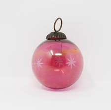 Etched stars cranberry for sale  Arnold
