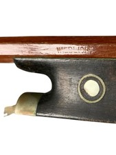 Antigo Wiedlich Violino Violoncelo Arco Alemanha Pérola Inlay Madeira 29"" comprar usado  Enviando para Brazil