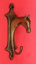 Formato de cavalo vintage repro feito à mão tampa de latão chave pano toalha gancho cabide de parede comprar usado  Enviando para Brazil
