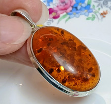 Cognac amber 925 for sale  ENFIELD