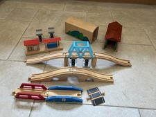 Wooden railway train for sale  LEAMINGTON SPA