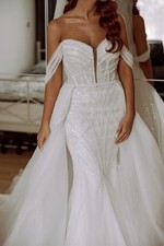 Brautkleid hochzeitskleid glam gebraucht kaufen  Pulheim