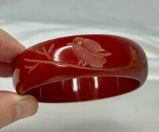 Vintage carved red d'occasion  Expédié en Belgium