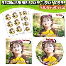 Personalised edible cake for sale  BARKING