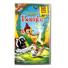 Bambi video vhs for sale  PONTEFRACT