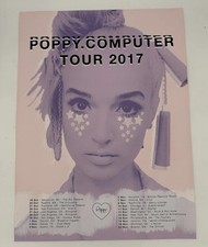 Poppy - Poppy.Computer Tour Parte 1 pôster de concerto 2017 - Serigrafia 18” x 24” comprar usado  Enviando para Brazil