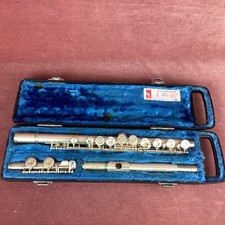 Usado, Vintage Yamaha YFL-24S Flauta Banhada a Prata Estojo Rígido Japão *NÃO TESTADO*(2C) MO#761 comprar usado  Enviando para Brazil