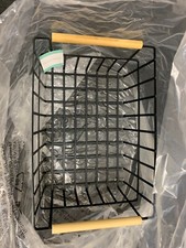 Cesta organizadora de arame de metal Oceanstar com alça SNSA22IN444 comprar usado  Enviando para Brazil