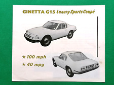 1968 ginetta g15 for sale  BANGOR