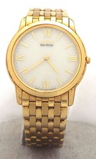 Citizen - Eco-Drive Stiletto - G431-T001807 - Tom Dourado - Relógio Masculino Slim ~#7312, usado comprar usado  Enviando para Brazil