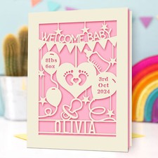 Personalised new baby for sale  UK