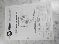 Miller welder techinical for sale  USA