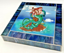 Stained glass mermaid for sale  Ferndale