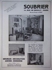 1935 soubrier furniture d'occasion  Expédié en Belgium
