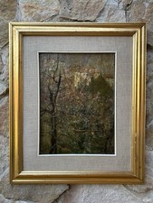 Quadro antico paesaggio usato  Calvizzano