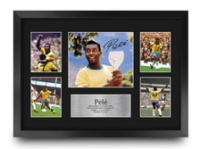 Pele brazil framed for sale  MANCHESTER