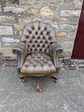 Vintage tan leather for sale  HEXHAM