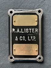 Vintage lister cast for sale  BRISTOL