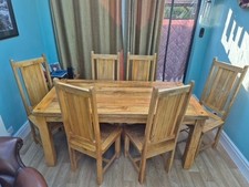 Oak dining table for sale  NORTHWICH