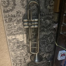 Vintage silver trumpet for sale  Menomonee Falls