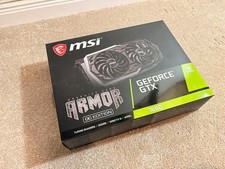 msi GeForce GTX 1660 GPU karta graficzna 6 GB RAM na sprzedaż  Wysyłka do Poland