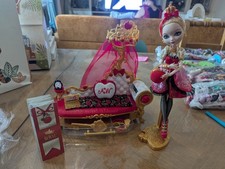 Usado, Poupée Monster Ever After High Apple white avec lit fainting couch comprar usado  Enviando para Brazil