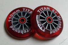 Red 110mm wheels for sale  Hacienda Heights
