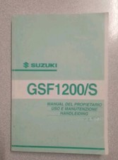 Manuale suzuki gsf1200 usato  Maglie