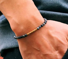 Bracelet perles labradorite d'occasion  Bordeaux-