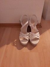 Süsse beige keilabsatz gebraucht kaufen  Weiskirchen