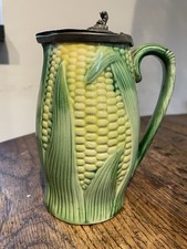 Victorian majolica corn for sale  COLWYN BAY