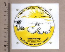 Aufkleber sticker intercamp gebraucht kaufen  Südlohn