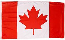 Używany, Huge Giant 4 ' x 6 ' Canadian Flag - Free Canada Shipping na sprzedaż  Wysyłka do Poland
