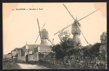 Old postcard saumur d'occasion  Expédié en Belgium