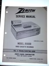 Zenith service manual for sale  Anna