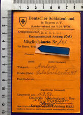 Mitgliedskarte 101 deutscher gebraucht kaufen  Neukirchen