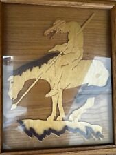Vtg wood inlay for sale  Alpine