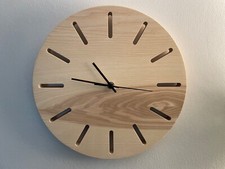 Wanduhr holz esche gebraucht kaufen  Litzendorf