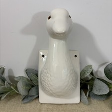 Vintage white duck for sale  Fort Smith