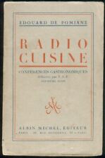 Edouard pomiane radio d'occasion  Grandvilliers
