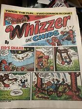 Whizzer chips comic for sale  CREWE