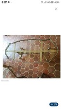 Elegant vintage brass d'occasion  Blangy-sur-Bresle