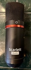Usado, Microfone condensador Scarlett Studio CM25 MkII com suporte de lança e cabo ver legenda comprar usado  Enviando para Brazil
