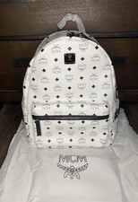 Mcm backpack white for sale  Lake Elsinore