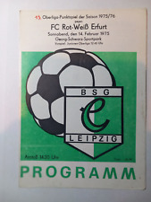 Fußball programm 1975 gebraucht kaufen  Gotha-Umland