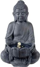 Solar gartenbrunnen buddha gebraucht kaufen  Münster
