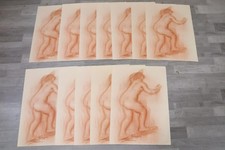 12x lithografie weiblicher gebraucht kaufen  Stadtbergen