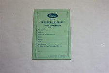 Kundendienstkarte grün vespa gebraucht kaufen  Forchheim