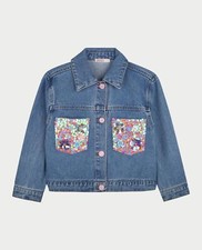 Giacca jeans billieblush usato  Italia